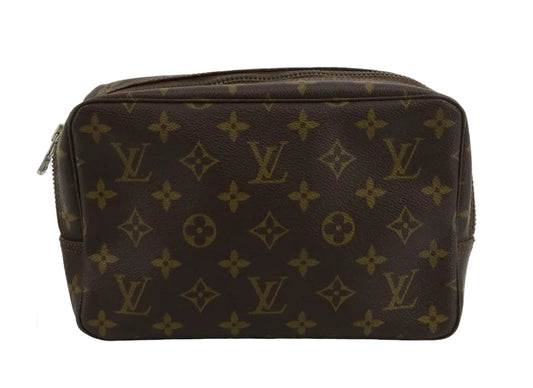 Pre-owned Louis Vuitton Trousse Toilette 23 Monogram Canvas Cosmetic Bag-LOU.T.1025