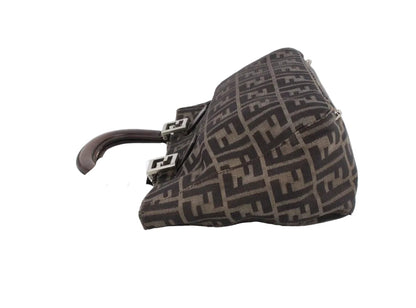 Pre-Owned Fendi Zucca Canvas Small Top Handle Tote FEN.B.1001