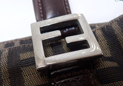 Pre-Owned Fendi Zucca Canvas Small Top Handle Tote FEN.B.1001