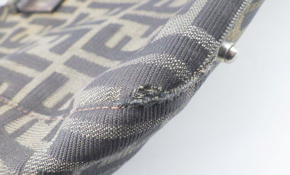 Pre-Owned Fendi Zucca Canvas Small Top Handle Tote FEN.B.1001