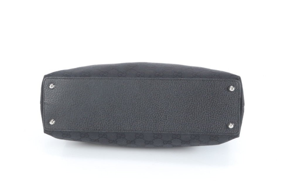 Pre-Owned Gucci GG Canvas Tote (Black) GUC.B.1054