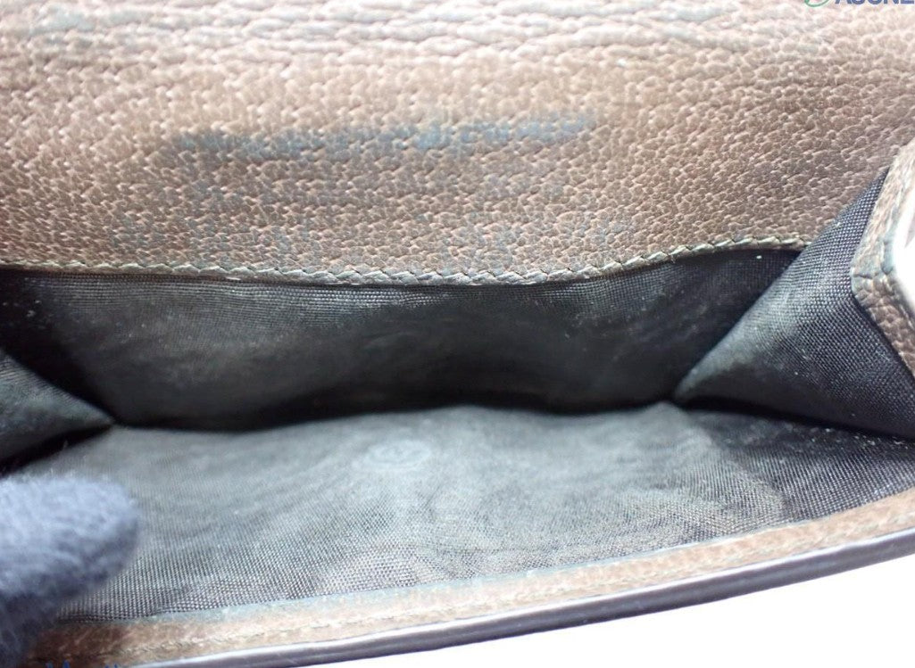 Pre-Owned Gucci Ophidia GG Supreme French Snap Wallet GUC.S.1025