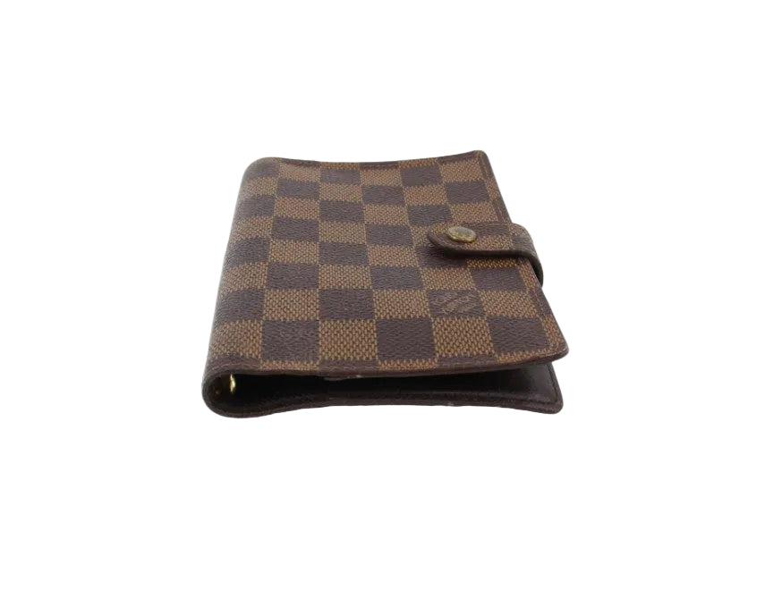 Pre-Owned Louis Vuitton Agenda Small Damier Ebene Coated Canvas-LOU.S.1191