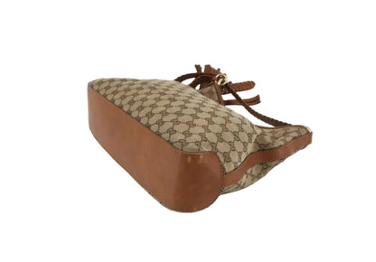 Pre-Owned Gucci GG Canvas Marrakech Woven Shoulder Bag GUC.B.1055