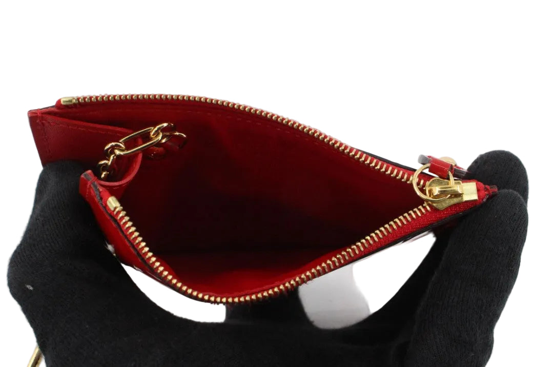 Pre-Owned Louis Vuitton Pochette Cle Limited Edition Vernis Leather LOU.S.1197