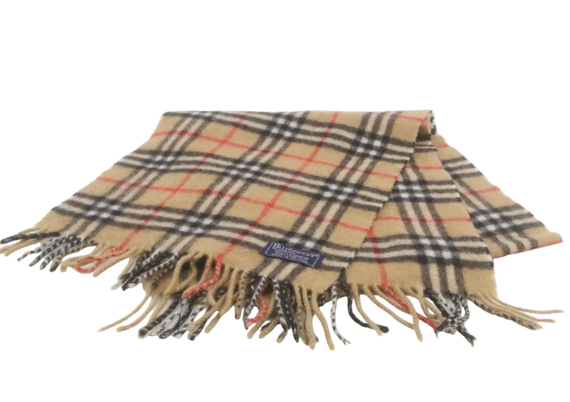 Pre-Owned Burberry Cashmere Classic Check Scarf BUR.A.1003