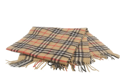 Pre-Owned Burberry Cashmere Classic Check Scarf BUR.A.1003