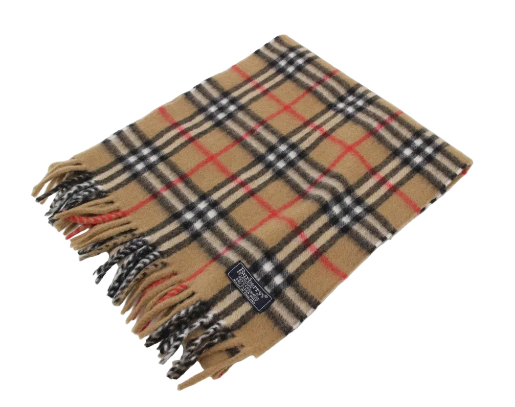 Pre-Owned Burberry Cashmere Classic Check Scarf BUR.A.1008