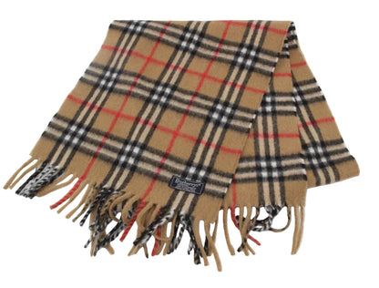 Pre-Owned Burberry Cashmere Classic Check Scarf BUR.A.1008
