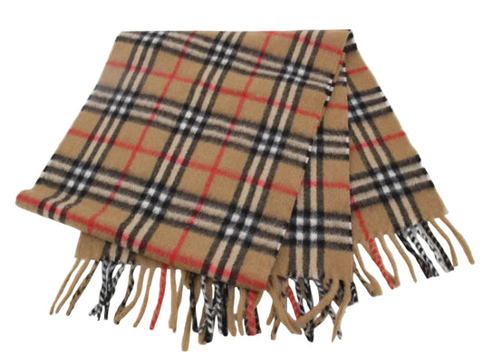 Pre-Owned Burberry Cashmere Classic Check Scarf BUR.A.1008