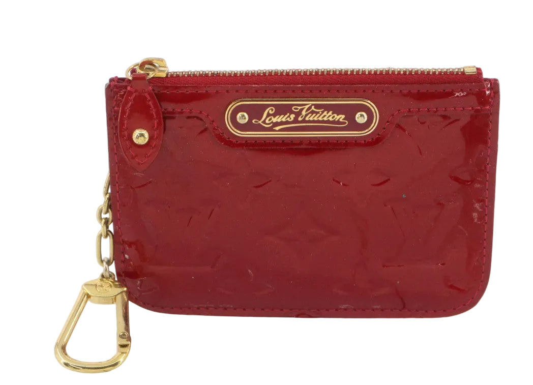 Pre-Owned Louis Vuitton Pochette Cle Small Vernis Leather LOU.S.1208