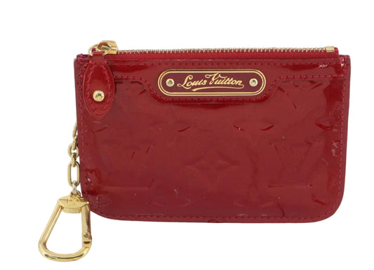 Pre-Owned Louis Vuitton Pochette Cle Small Vernis Leather LOU.S.1208
