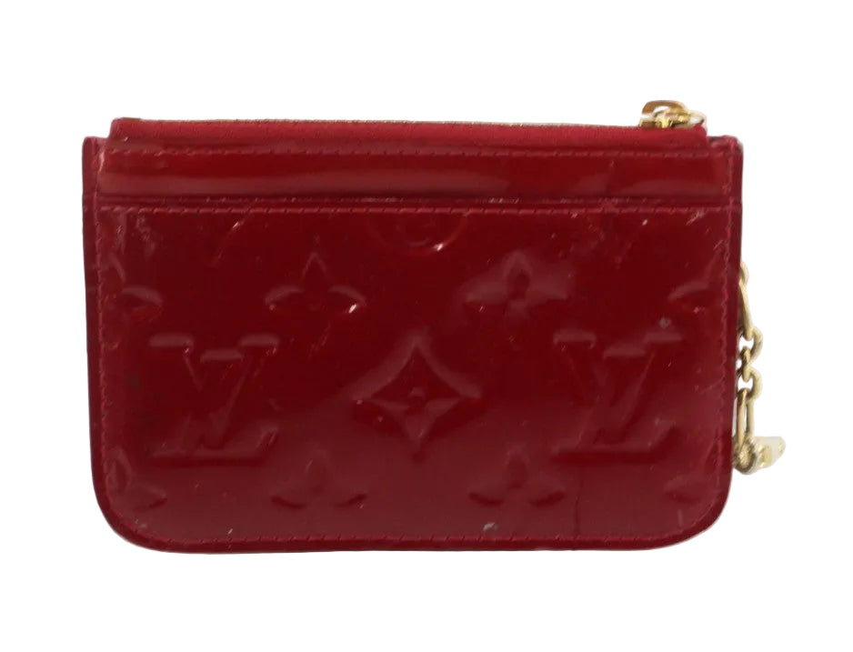 Pre-Owned Louis Vuitton Pochette Cle Small Vernis Leather LOU.S.1208