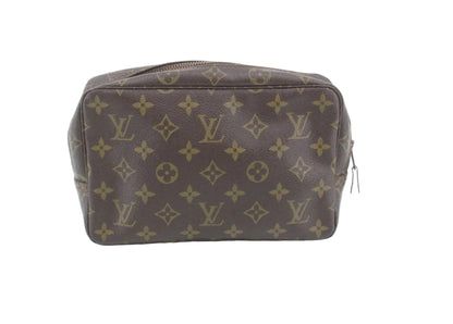 Pre-owned Louis Vuitton Trousse Toilette 23 Monogram Canvas Cosmetic Bag LOU.T.1036