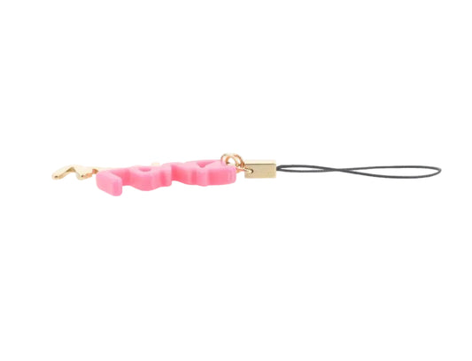 Pre-Owned Louis Vuitton Stephen Sprouse Graffiti Phone/ Bag Charm (Pink) LOU.A.1042