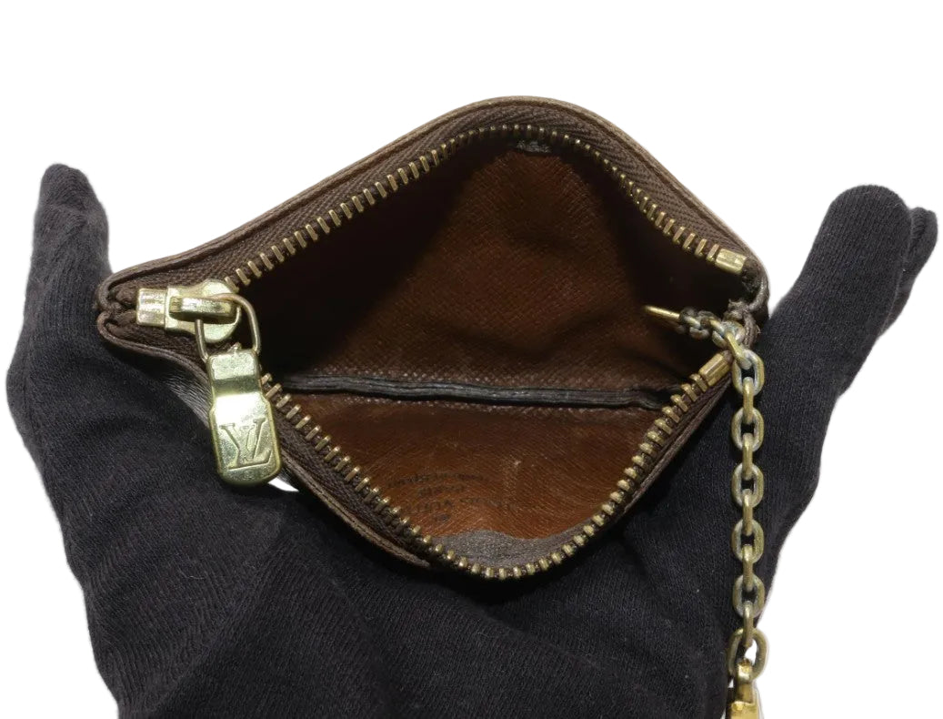 Preowned Louis Vuitton Pochette Cle Monogram Coated Canvas LOU.S.1263