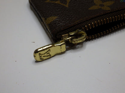 Preowned Louis Vuitton Pochette Cle Monogram Coated Canvas LOU.S.1263