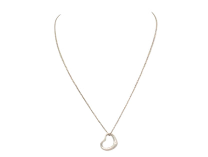 Pre-Owned Tiffany & Co Sterling SilverElsa Peretti Open Heart TIF.A.1008 (small heart)