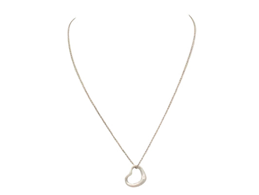 Pre-Owned Tiffany & Co Sterling SilverElsa Peretti Open Heart TIF.A.1008 (small heart)