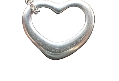 Pre-Owned Tiffany & Co Sterling SilverElsa Peretti Open Heart TIF.A.1008 (small heart)