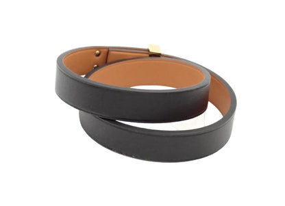 Pre-Owned Hermes Leather Bracelet 12.5cm HER.J.1011