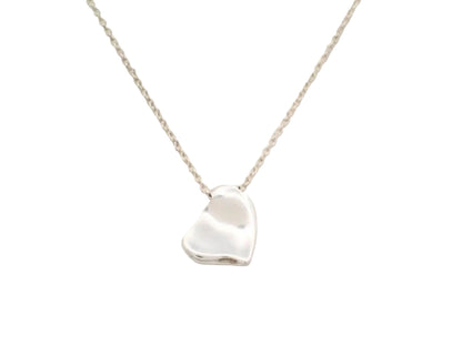 Pre-Owned Tiffany & Co Sterling Silver Paloma Full Heart Necklace TIF.J.1010