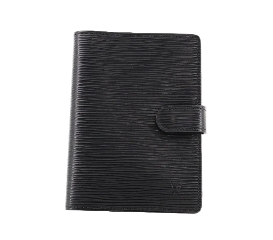 Pre-owned Louis Vuitton Small Day Agenda Epi Leather LOU.S.1269 (Black)