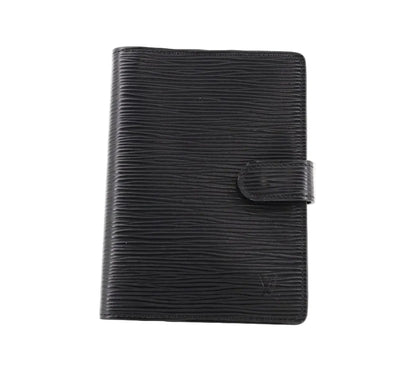Pre-owned Louis Vuitton Small Day Agenda Epi Leather LOU.S.1269 (Black)