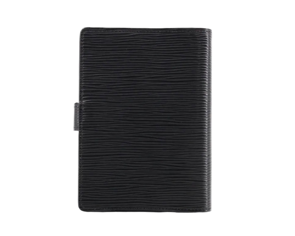 Pre-owned Louis Vuitton Small Day Agenda Epi Leather LOU.S.1269 (Black)