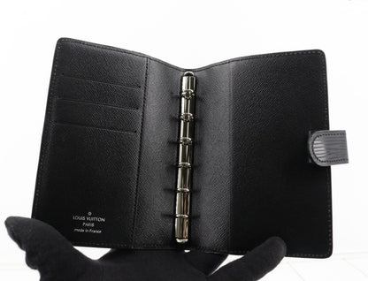 Pre-owned Louis Vuitton Small Day Agenda Epi Leather LOU.S.1269 (Black)