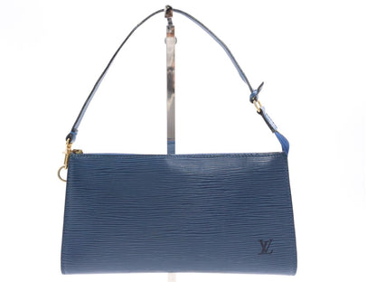 Pre-Owned Louis Vuitton Pochette Accessories Epi Leather (Toledo Blue) LOU.B.1166