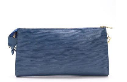 Pre-Owned Louis Vuitton Pochette Accessories Epi Leather (Toledo Blue) LOU.B.1166