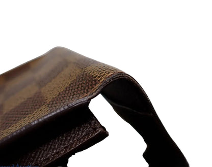 Pre-Owned Louis Vuitton Envelope Card Holder Damier Ebene LOU.S.1275