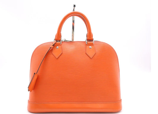 Pre-Owned Louis Vuitton Alma PM Epi Leather LOU.B.1172 (Orange)