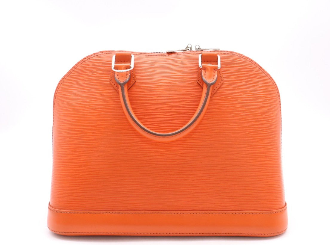 Pre-Owned Louis Vuitton Alma PM Epi Leather LOU.B.1172 (Orange)