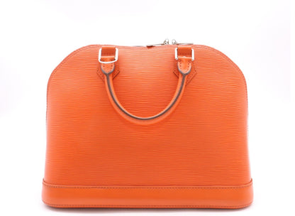 Pre-Owned Louis Vuitton Alma PM Epi Leather LOU.B.1172 (Orange)