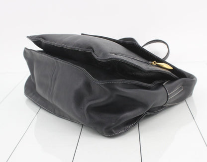 Pre-Owned Loewe Anagram Leather Shoulder Bag LOE.B.1012