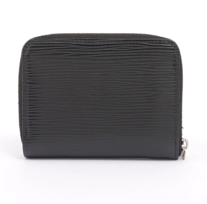 Pre-owned Louis Vuitton Zippy Coin Purse Epi Leather Wallet (Black)-LOU.S.1294