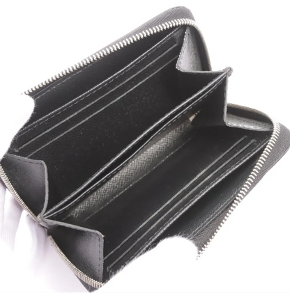 Pre-owned Louis Vuitton Zippy Coin Purse Epi Leather Wallet (Black)-LOU.S.1294