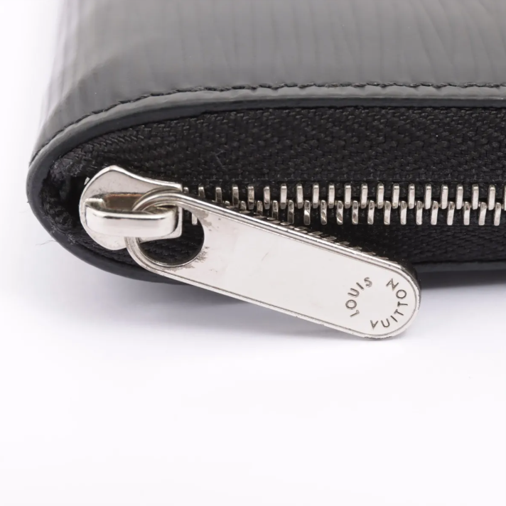 Pre-owned Louis Vuitton Zippy Coin Purse Epi Leather Wallet (Black)-LOU.S.1294