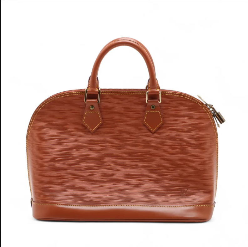 Pre-Owned Louis Vuitton Alma PM Epi Leather Top Handle Bag (Kenya Brown) LOU.B.1183