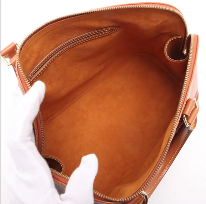 Pre-Owned Louis Vuitton Alma PM Epi Leather Top Handle Bag (Kenya Brown) LOU.B.1183