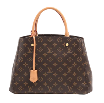 Pre-Owned Louis Vuitton Montaigne MM Monogram Canvas Top Handle/Shoulder Bag LOU.B.1185