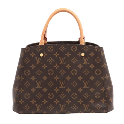 Pre-Owned Louis Vuitton Montaigne MM Monogram Canvas Top Handle/Shoulder Bag LOU.B.1185