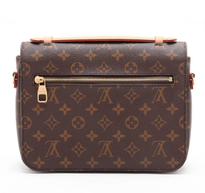 Pre-Owned Louis Vuitton Pochette Metis Monogram Coated Canvas Crossbody LOU.B.1186