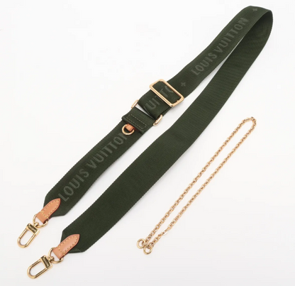Pre-Owned Louis Vuitton Multi Pochette Accessories Monogram Canvas Green Strap LOU.B.1187