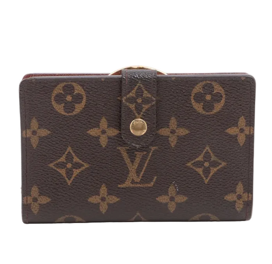 Pre-Owned Louis Vuitton Portefeuille Viennois Monogram Coated Canvas Wallet LOU.S.1300