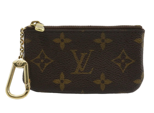 Pre-Owned Louis Vuitton Pochette Cle Coin Monogram Canvas Key Pouch LOU.S.1157