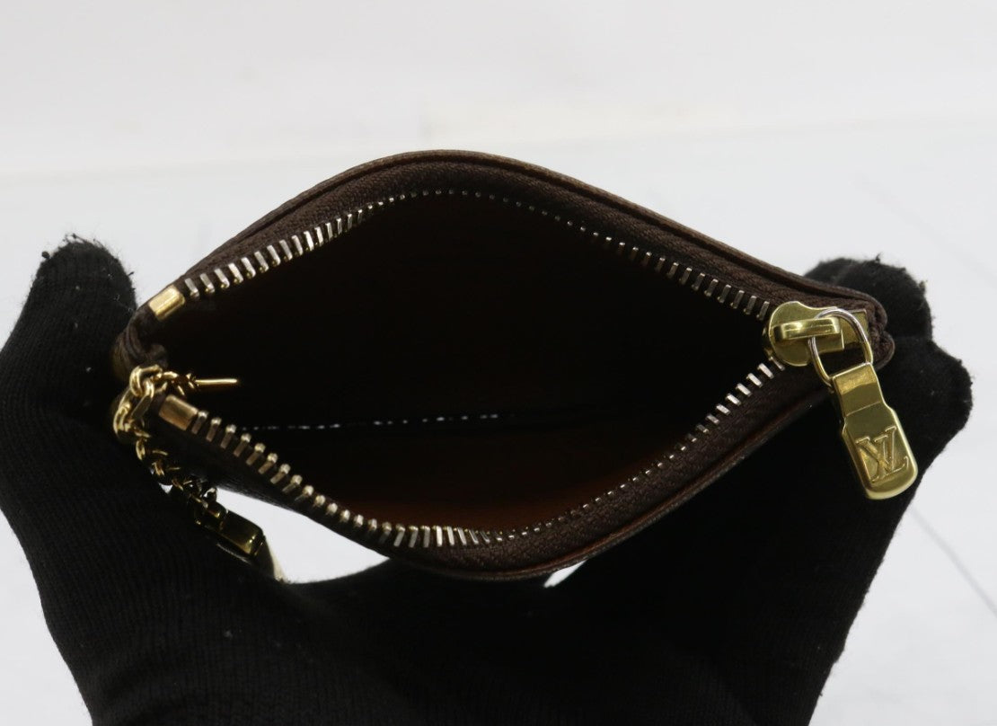 Pre-Owned Louis Vuitton Pochette Cle Coin Monogram Canvas Key Pouch LOU.S.1157