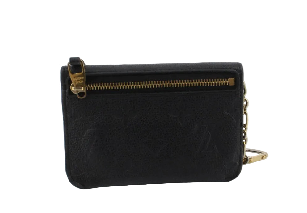 Pre-Owned Louis Vuitton Pochette Cle Empreinte Leather Key Pouch LOU.S.1190